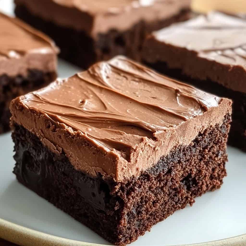 Chocolate Mousse Brownies