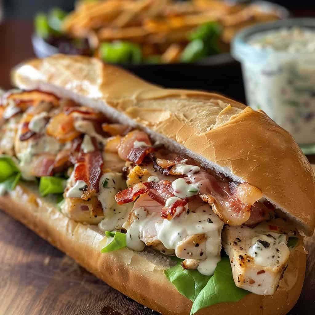 Chicken Bacon Ranch Sub