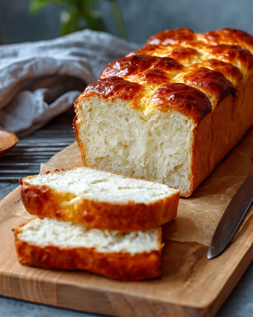 Fluffy Zero Carb Yogurt Bread: Melt-in-Your-Mouth Keto Magic!