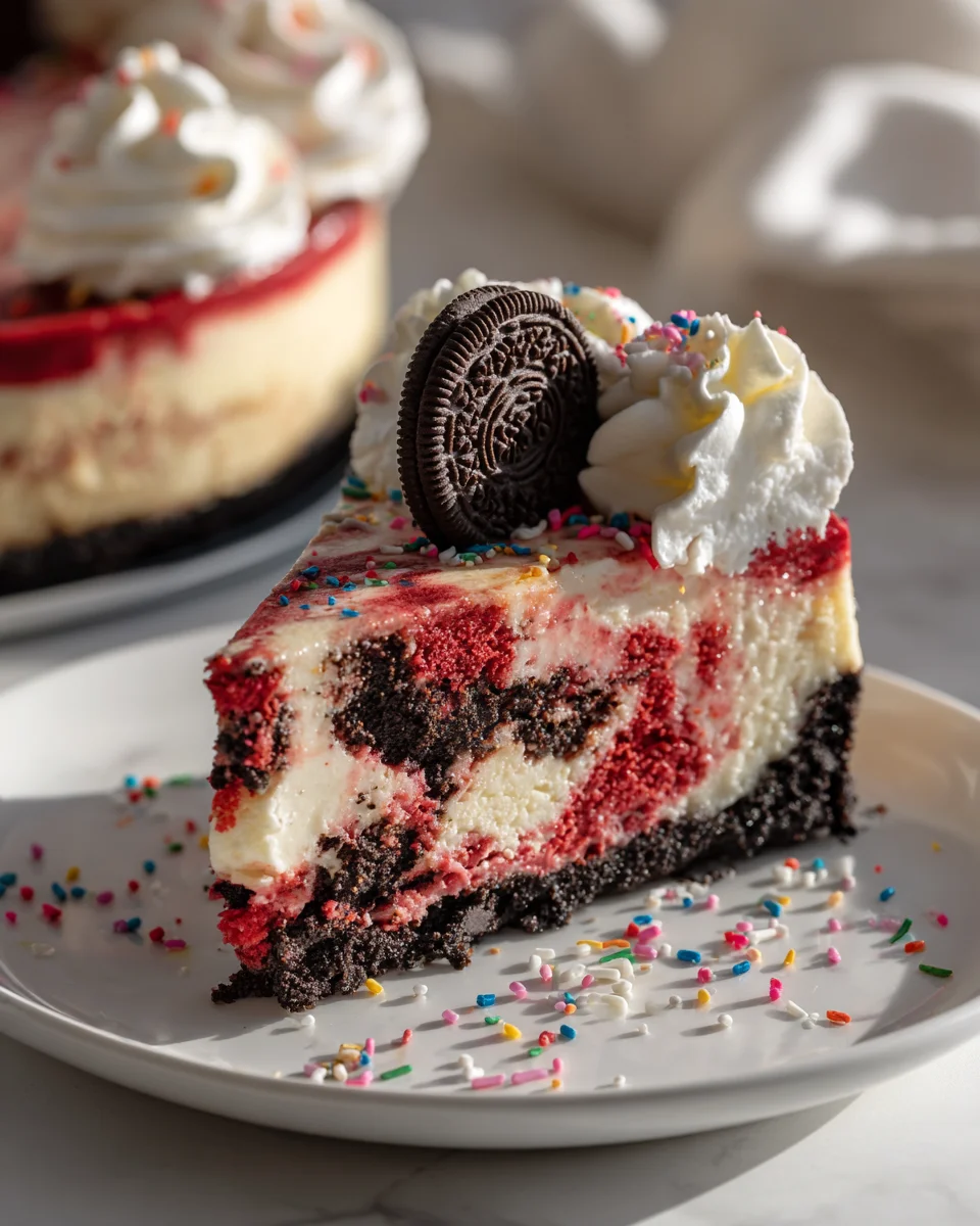 Christmas Red Velvet Cheesecake Recipe – Festive & Delicious