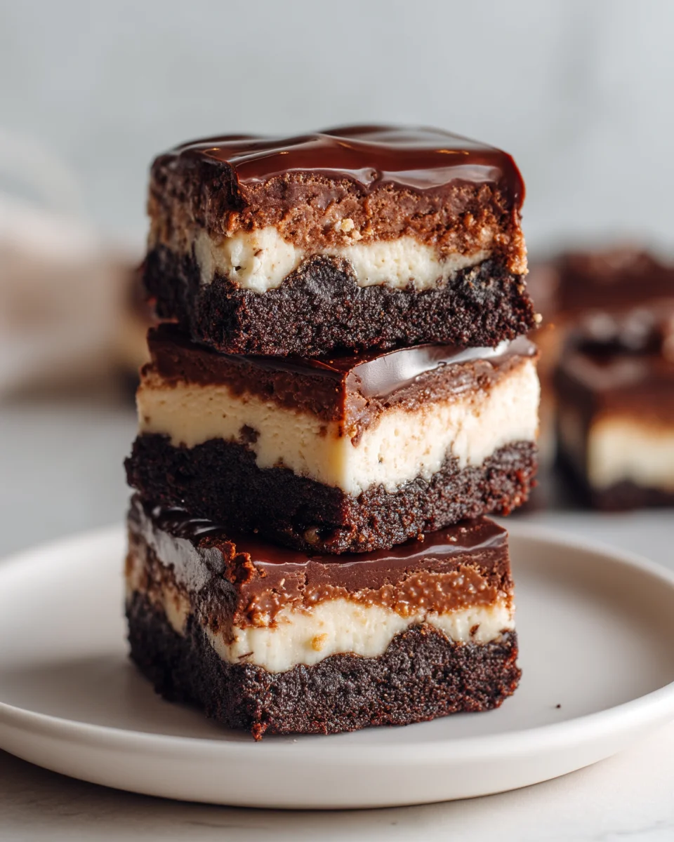 Brownie Cheesecake Bars: Ultimate Fudgy & Creamy Treat!