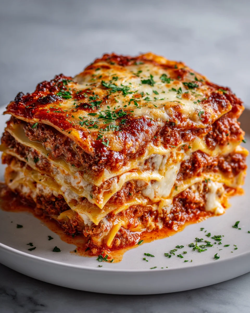 Best Beef Lasagna Recipe: Cheesy Layers, Pure Comfort Food!