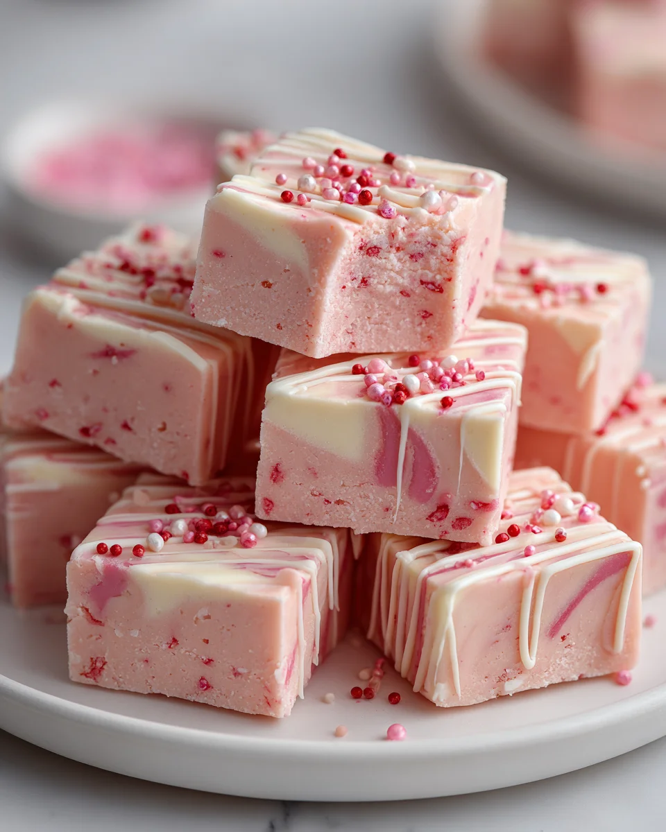 Delicious Non-Alcoholic Valentine's Day Sugar Cookie Fudge Recipe