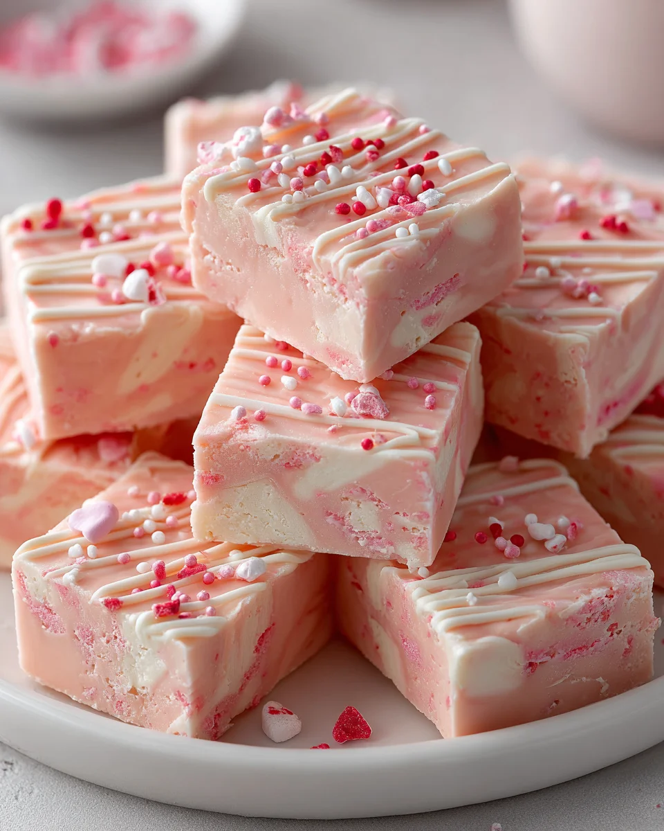 Delicious Non-Alcoholic Valentine's Day Sugar Cookie Fudge Recipe