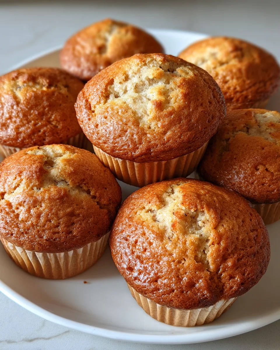 Delicious Low Calorie Greek Yogurt Banana Muffins Recipe!