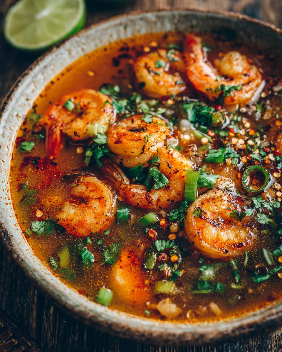 Quick and Spicy Shrimp Soup Recipe for a Flavorful Meal