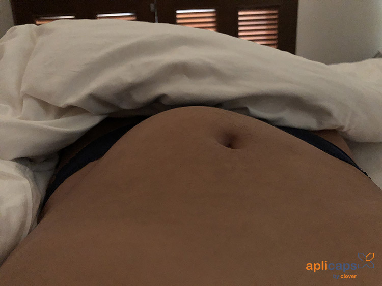 cơn gò tử cung tuần 28