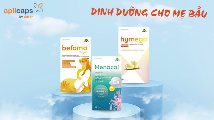 Bộ 3 sản phẩm Aplicaps tốt cho mẹ khỏe cho bé