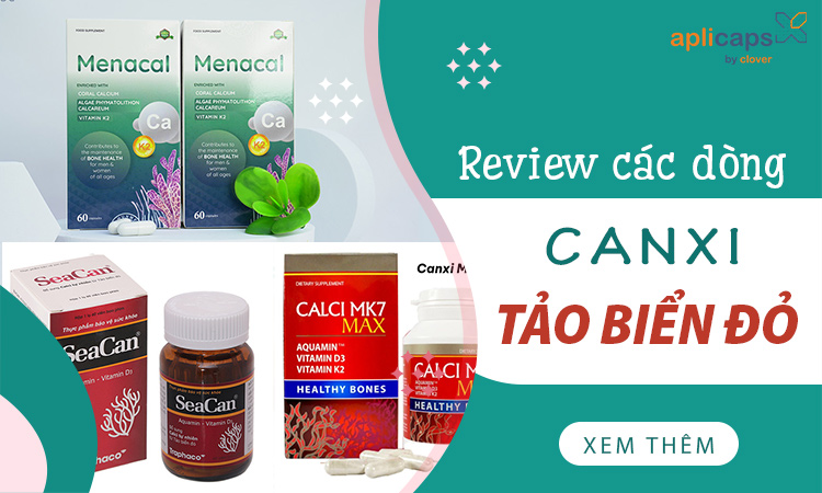 canxi tảo biển đỏ