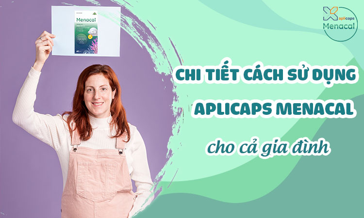 Canxi Menacal uống như thế nào?