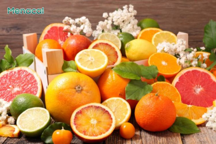 Ăn hoa quả cũng giúp bổ sung canxi tự nhiên