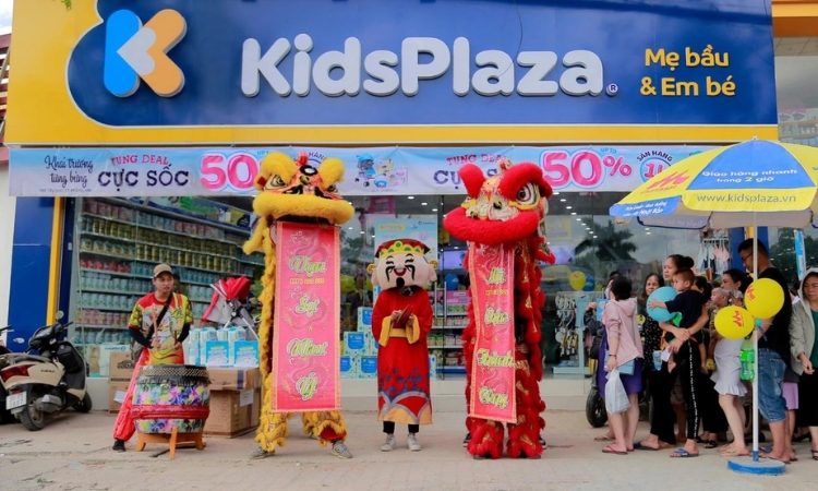 Hệ thống KidsPlaza với 159 cửa hàng trên toàn quốc