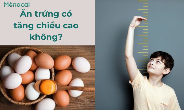 ăn trứng có tăng chiều cao không