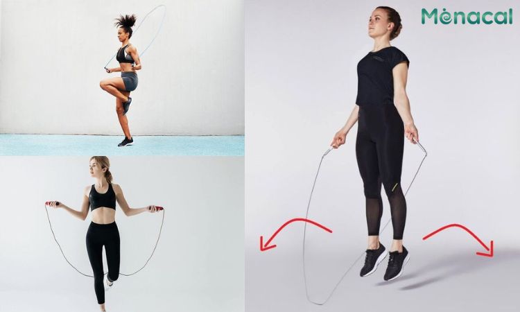 Một số kiểu nhảy dây tăng chiều cao