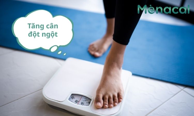 Cân nặng đột ngột thay đổi có thể là dấu hiệu mang thai