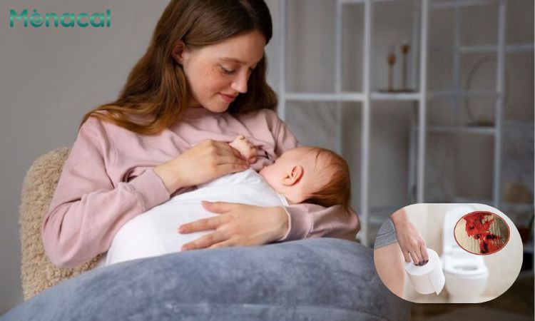 Lượng kinh non sau sinh ra nhiều hay ít phụ thuộc vào việc cho con bú