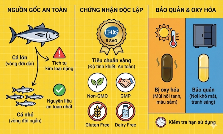 Nguồn gốc nguyên liệu, chứng nhận chất lượng là các yếu tố quan trọng mẹ cần xem xét