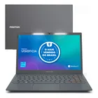 Notebook Positivo Vision C14 Lumina BAR Celeron 4GB 128GB eMMC Tela 14 Polegadas HD Antirreflexo Windows 11 Tecla Link Cinza - Imagem 9