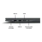 Notebook Positivo Vision C14 Lumina BAR Celeron 4GB 128GB eMMC Tela 14 Polegadas HD Antirreflexo Windows 11 Tecla Link Cinza - Imagem 7