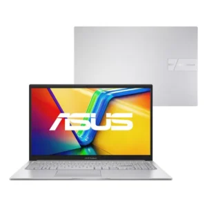 Notebook Asus Vivobook 15 X1504va Intel Core I5 1334u 8gb Ram 512gb Ssd Linux Keepos Intel Iris Xe Tela 15,6 Led Fhd Silver - Nj1741