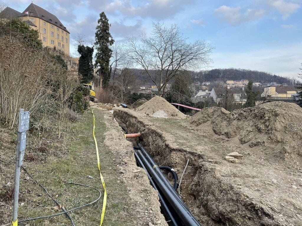 Nahwärmeversorgungsanlage Biowärme Salm Steyregg von Metaplan Energietechnik