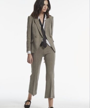 CHAQUETA BURNE JAQUARD EN PUNTO DE CUADROS