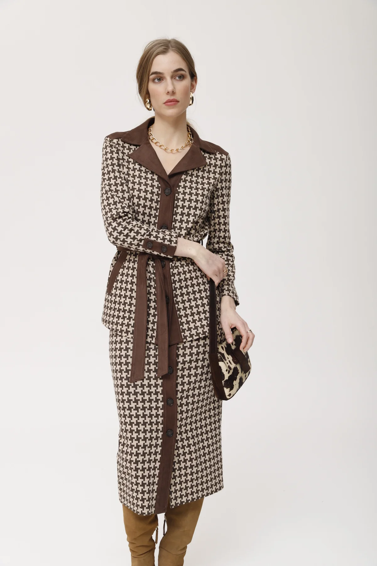 CHAQUETA CHIEGO JACQUARD PUNTO BICOLOR - Imagen 2