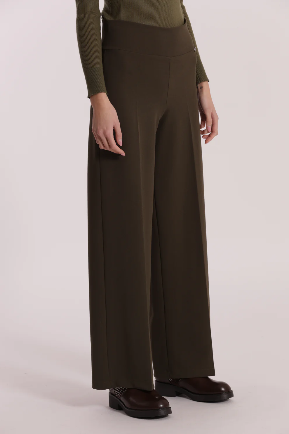 PANTALÓN DE CREPÉ PALAZZO - Imagen 5