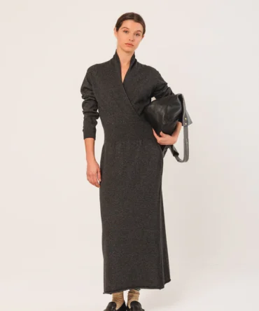 VESTIDO LARGO CON CASHMERE