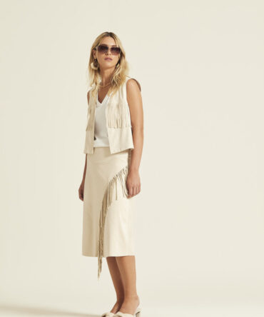 FALDA BLANCHE EFECTO ANTE