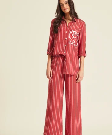 CAMISA ESTELA RAYA BICOLOR