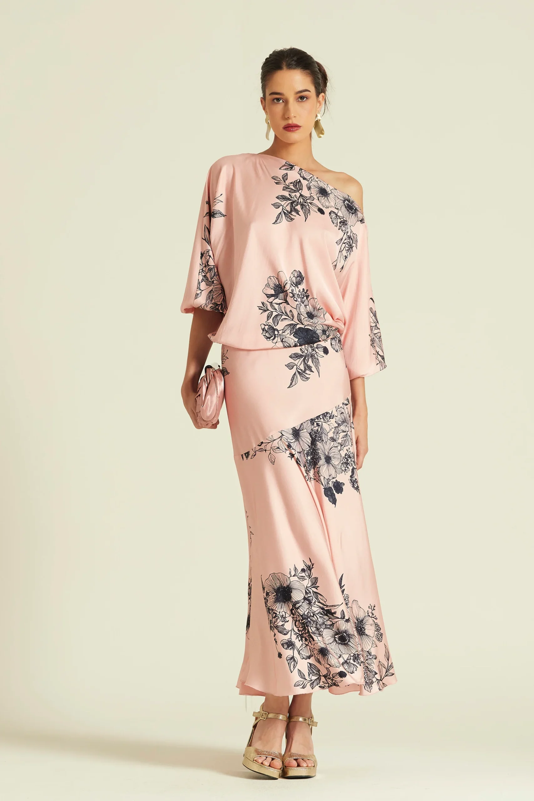 BLUSA GERTE RASO ESTAMPADO