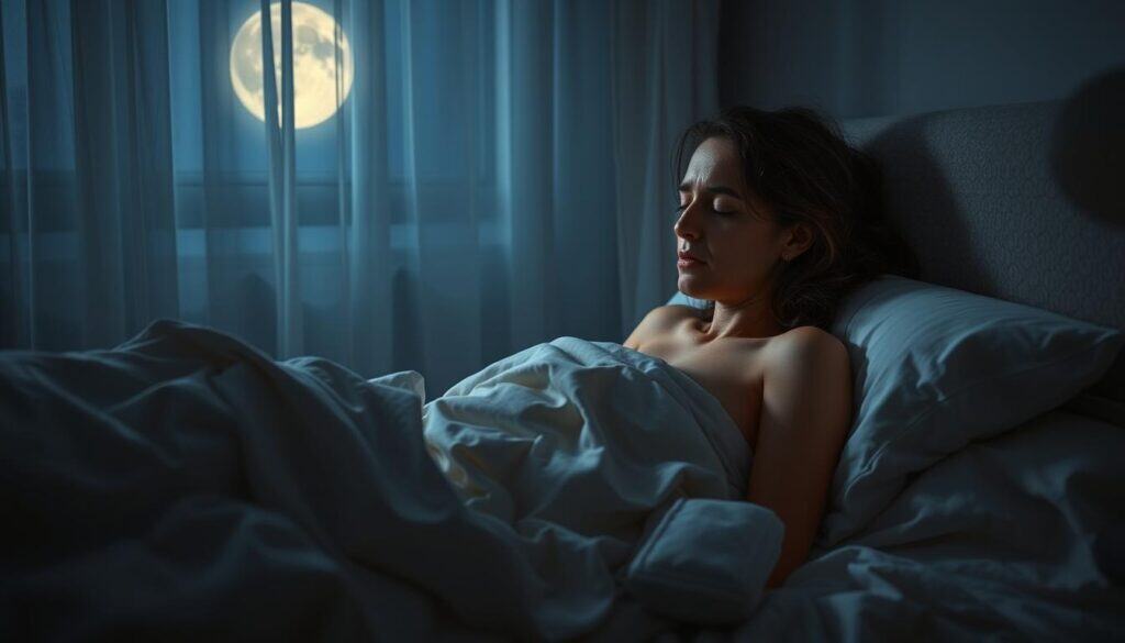 Night sweats during period