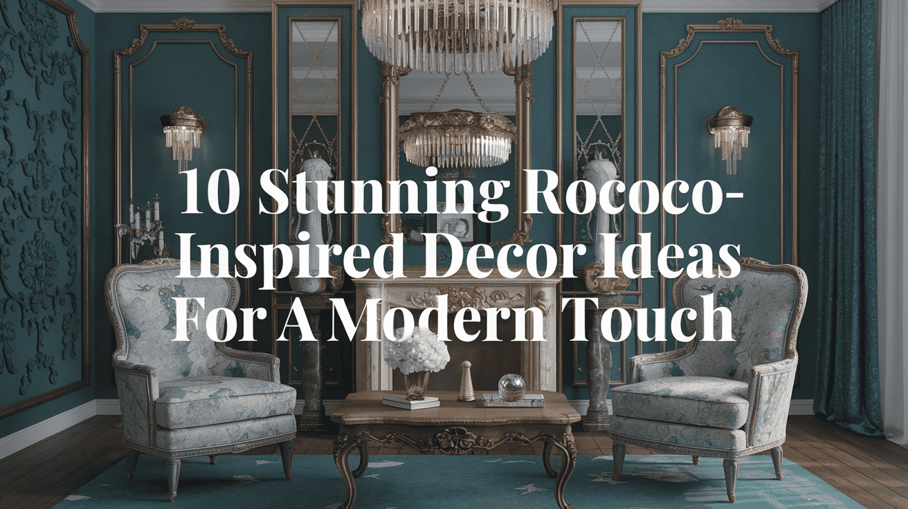 10 Stunning Rococo-Inspired Decor Ideas for a Modern Touch