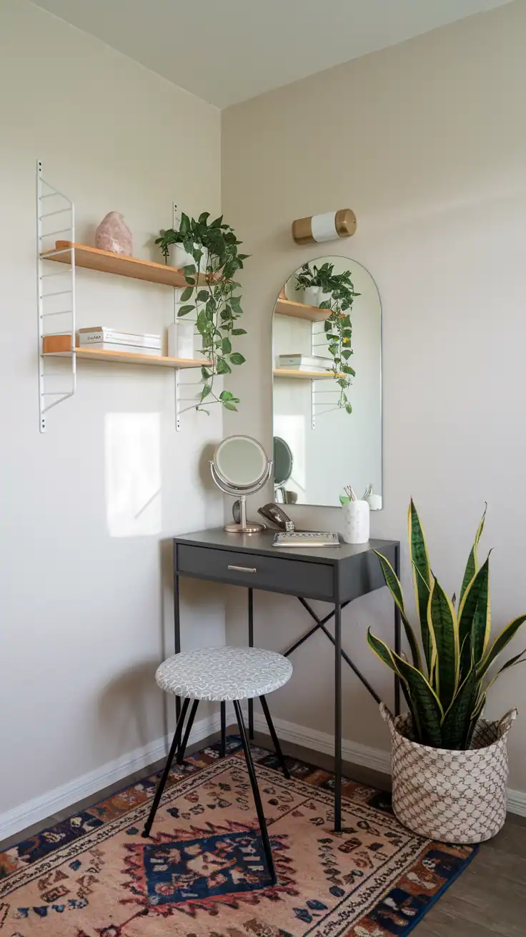 12 Stylish Compact Vanity Room Ideas for Tiny Apartments