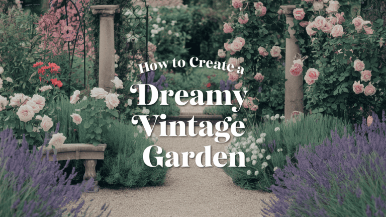 How to Create a Dreamy Vintage Garden with These 20 Decor Ideas