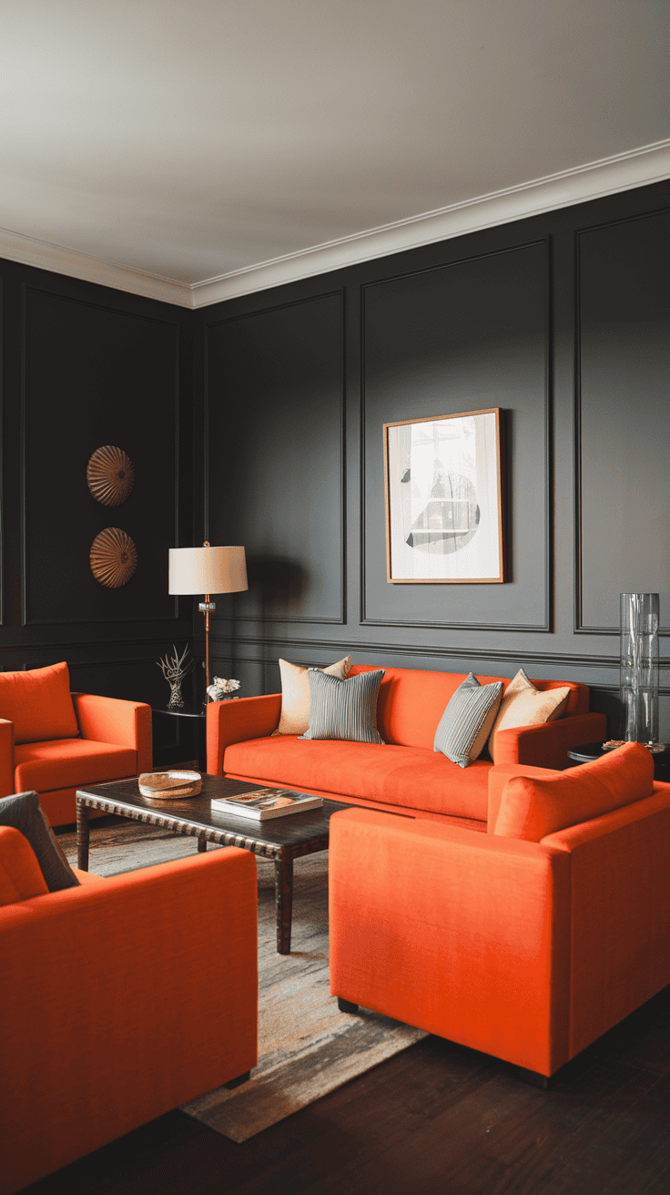 30 Stunning Color Combinations for Your Living Room Makeover