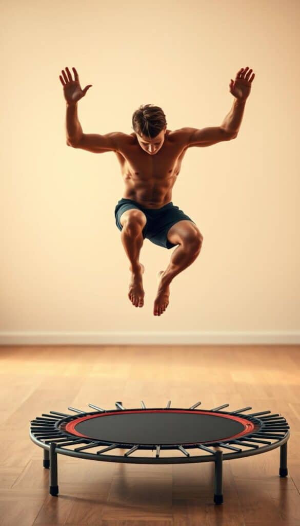rebounding muscle and fluid movement