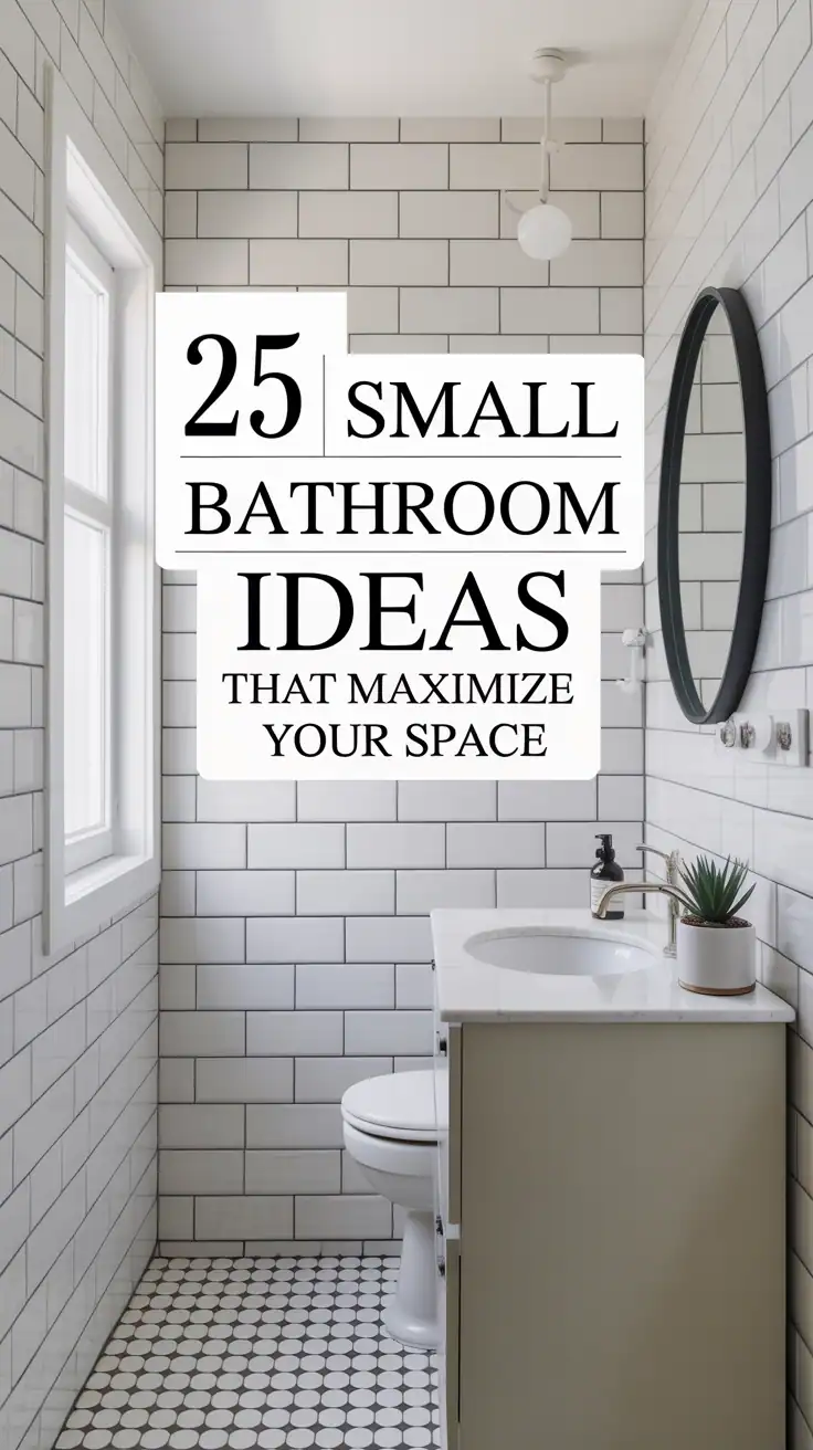 25 Small Bathroom Ideas That Maximize Your Space