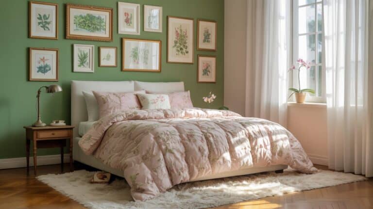 15 Beautiful Pink and Green Bedroom Ideas for Your Home