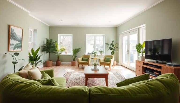 The Best Green Paint Colors for Every Style of Living Room
