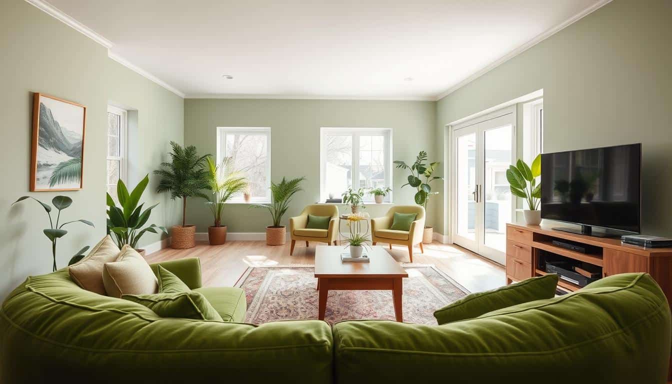 The Best Green Paint Colors for Every Style of Living Room