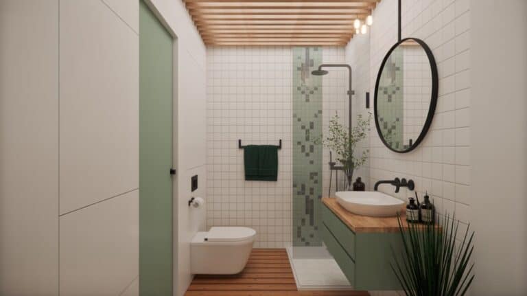 20 Stunning Scandinavian-Style Small Bathrooms Featuring Only Showers