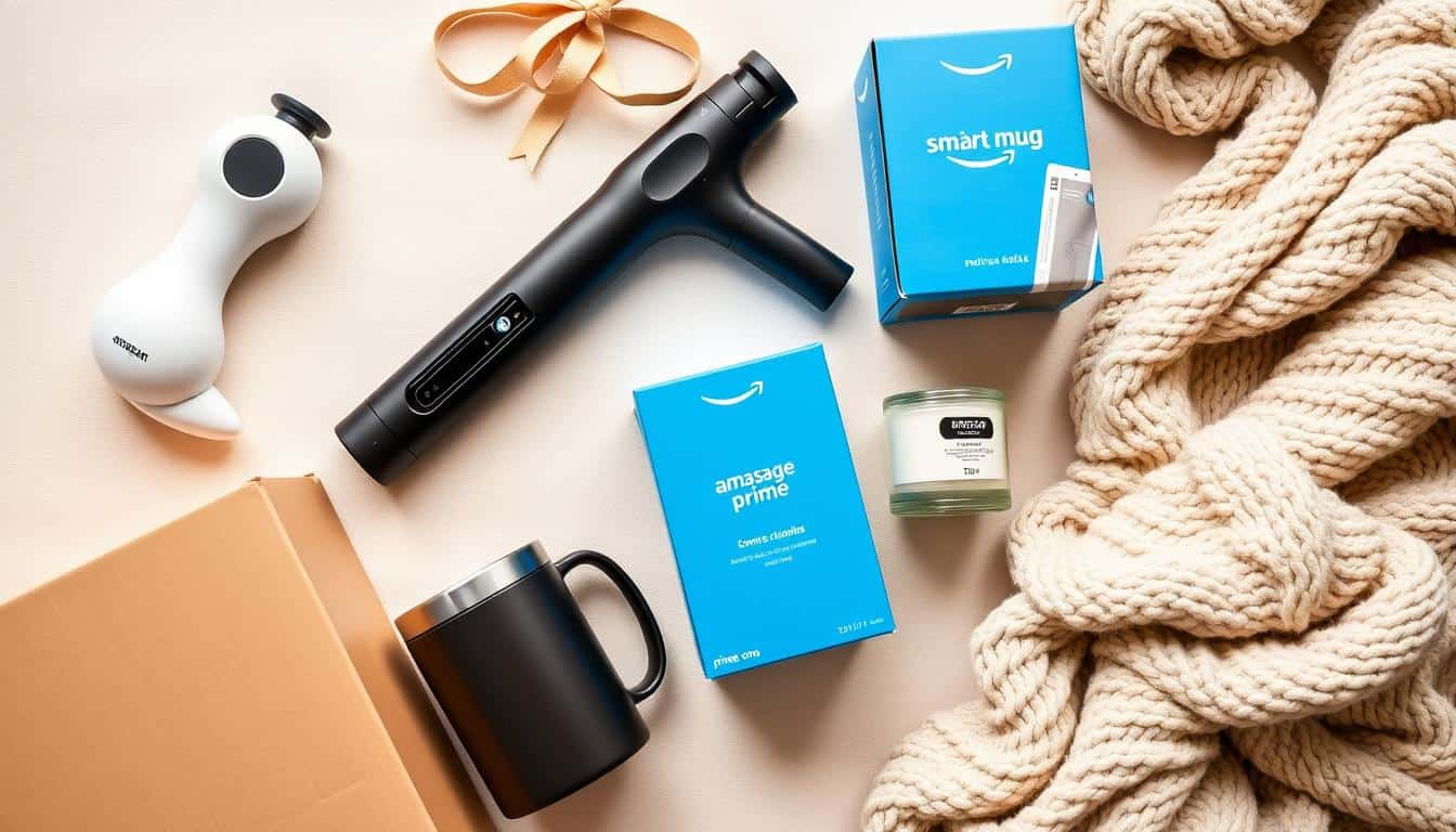 Collection of last-minute gift ideas from Amazon Prime with fast shipping