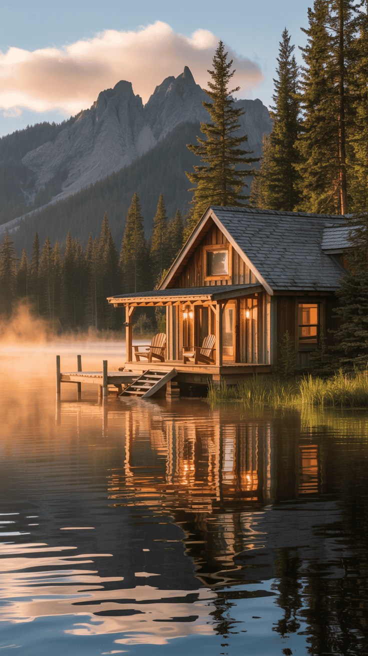 Weekend getaway to a scenic location