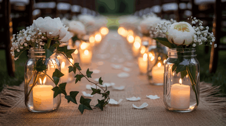20 Timeless Mason Jar Wedding Décor Ideas You’ll Love