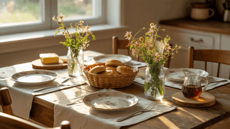 10 Perfect Country Kitchen Table Settings for Everyday Style