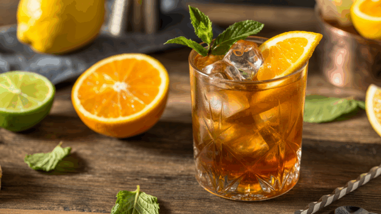 Bourbon Citrus Smash