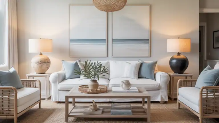12 Best Coastal Chic Curtains, Rugs, and Throw Pillows That Feel Like a Beach House