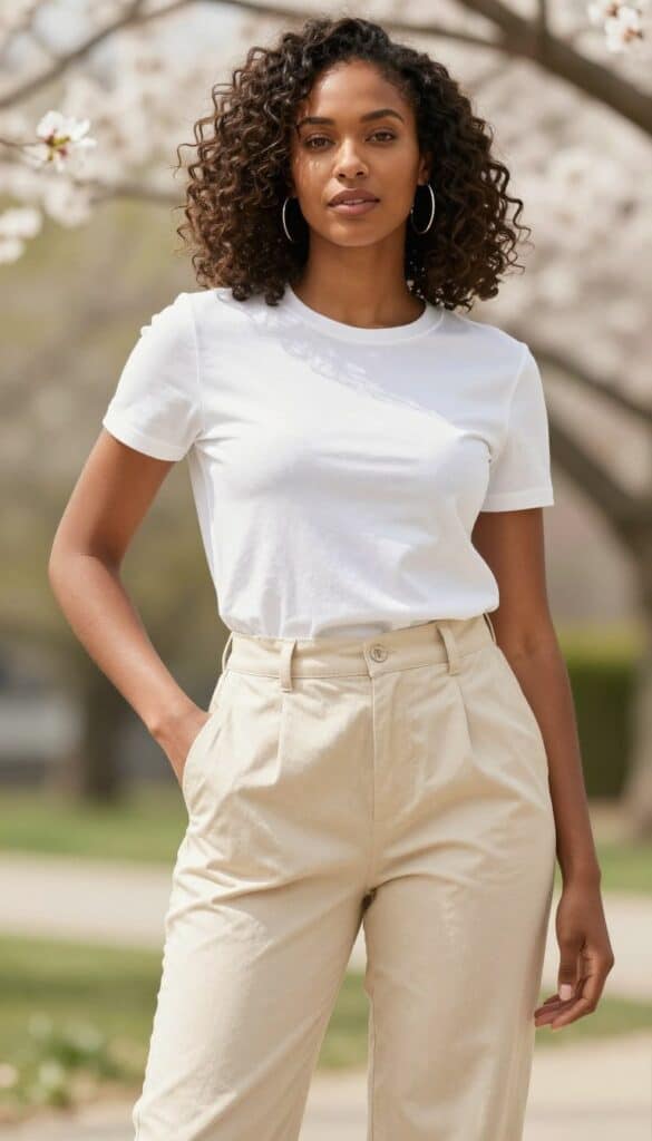Confidence as the Final Staple - a Black woman looking confident Confidence as the Final Staple - a Black woman looking confident